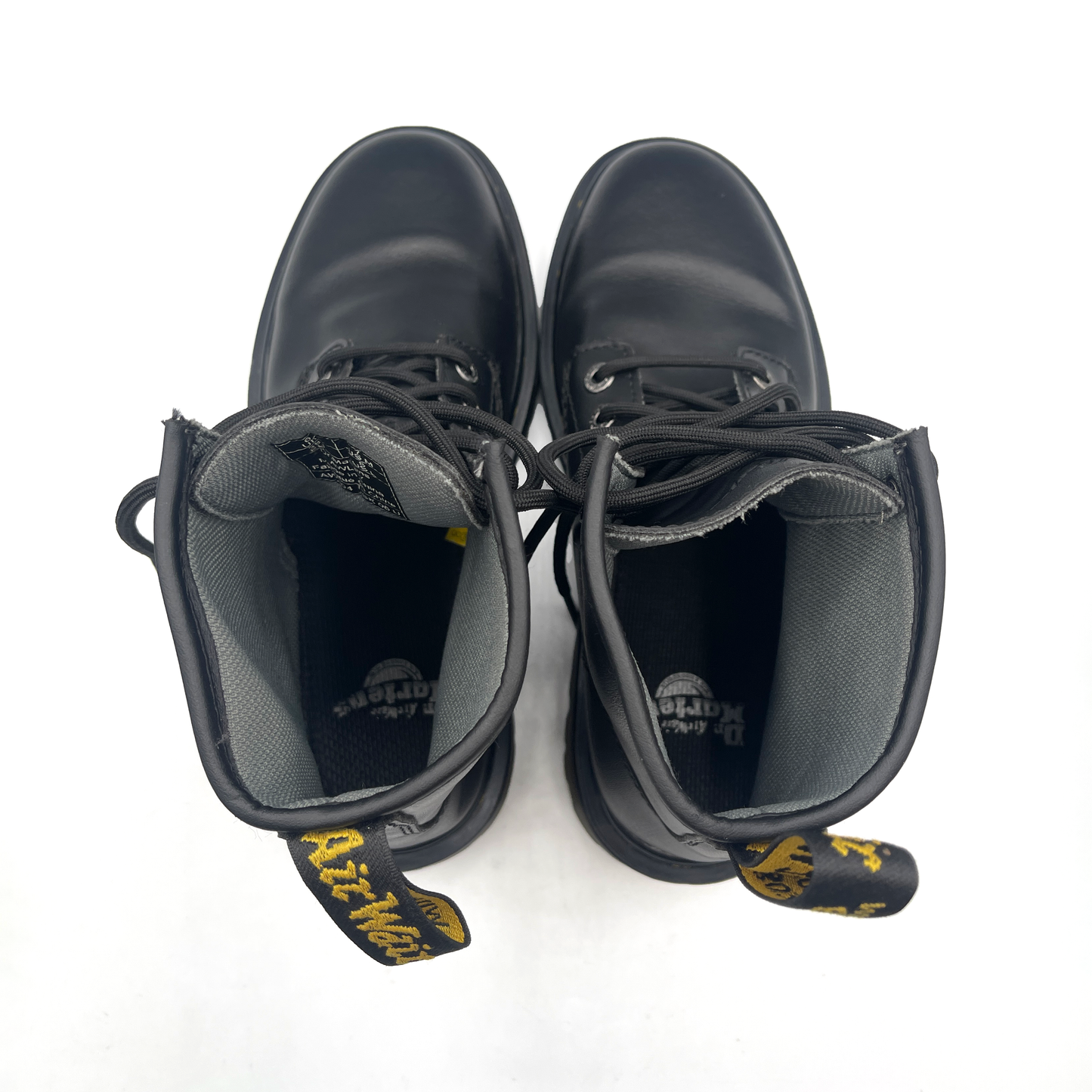 Dr. Martens Women's Black leather Boots, 6 UK