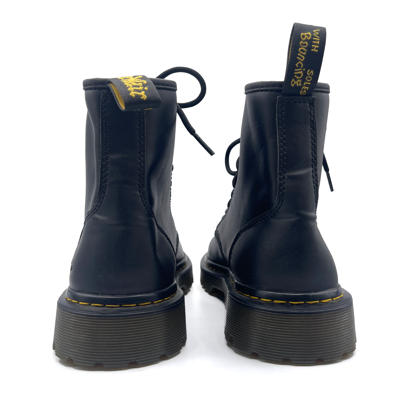 Dr. Martens Women's Black leather Boots, 6 UK