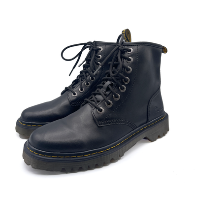 Dr. Martens Women's Black leather Boots, 6 UK
