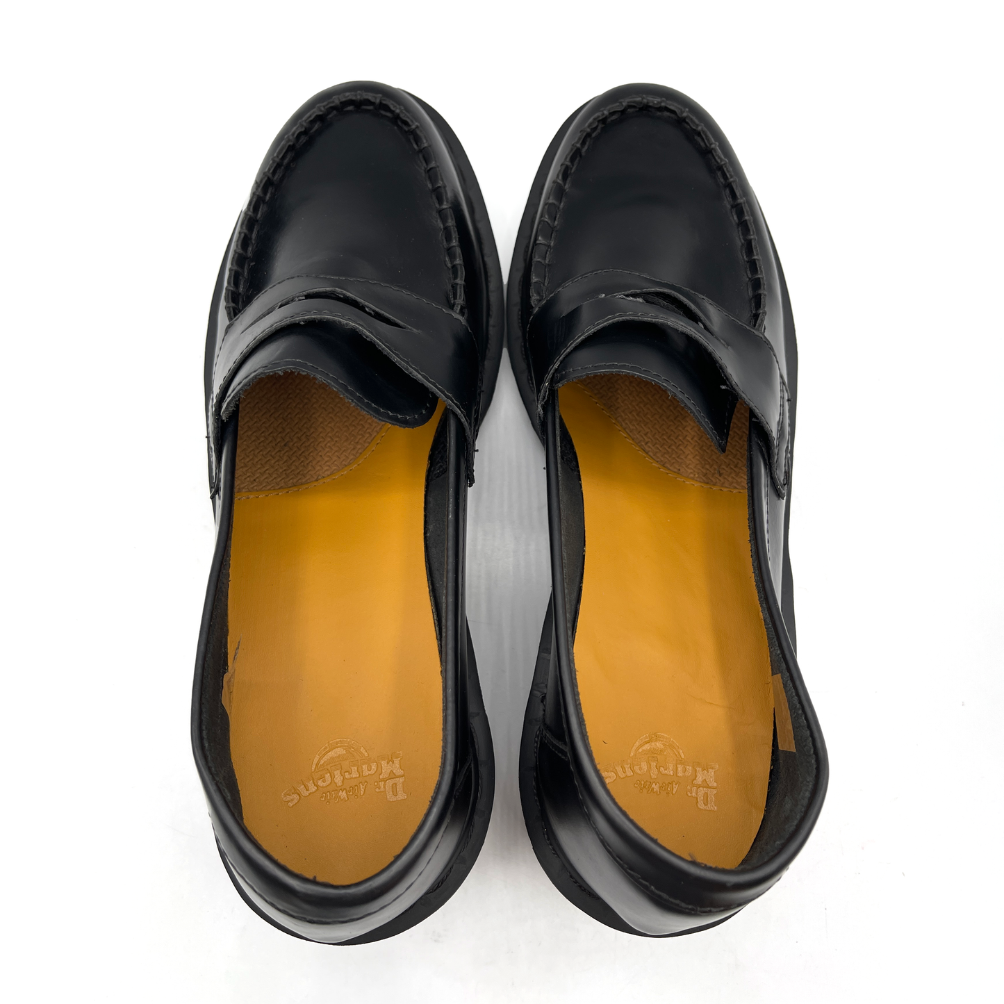 Dr Martens Women's Leather Black Loafers, 9 UK