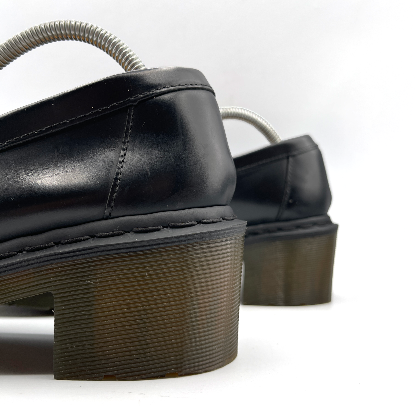 Dr Martens Women's Leather Black Loafers, 9 UK