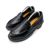 Dr Martens Women's Leather Black Loafers, 9 UK