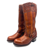 Frye Women's Vintage Leather Brown Cowboy Boots, 150th Anniversary Edition