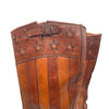 Frye Women's Vintage Leather Brown Cowboy Boots, 150th Anniversary Edition