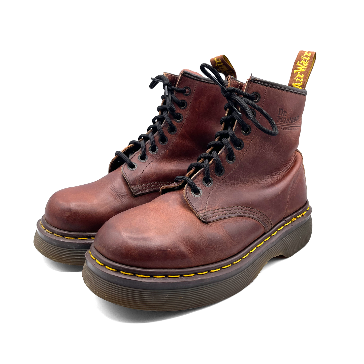 Dr. Martens Vintage Men's Brown Leather Boots, 8 UK