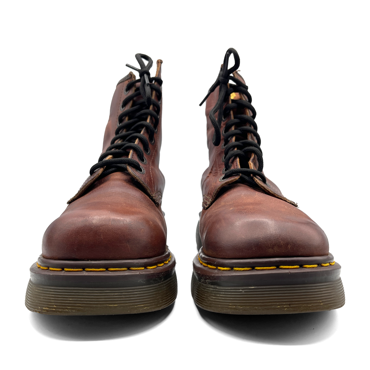 Dr. Martens Vintage Men's Brown Leather Boots, 8 UK