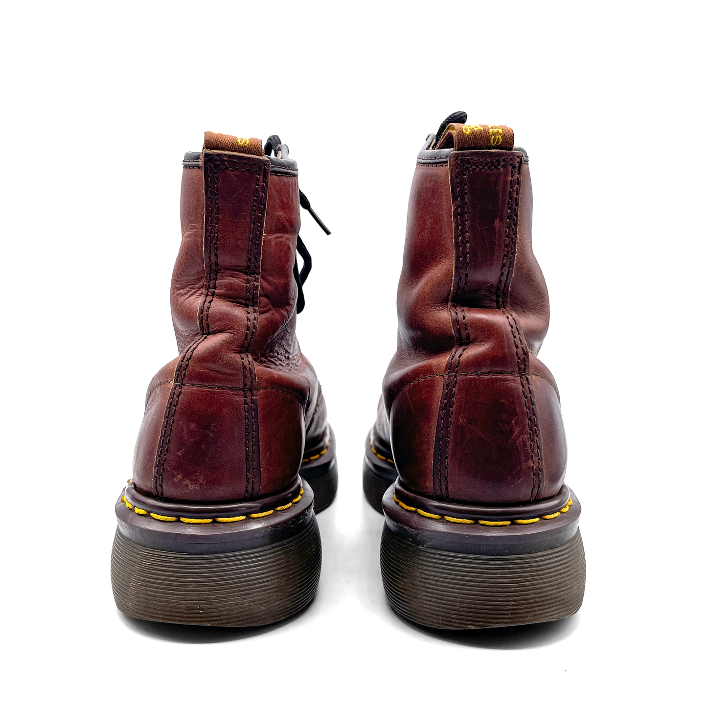 Dr. Martens Vintage Men's Brown Leather Boots, 8 UK