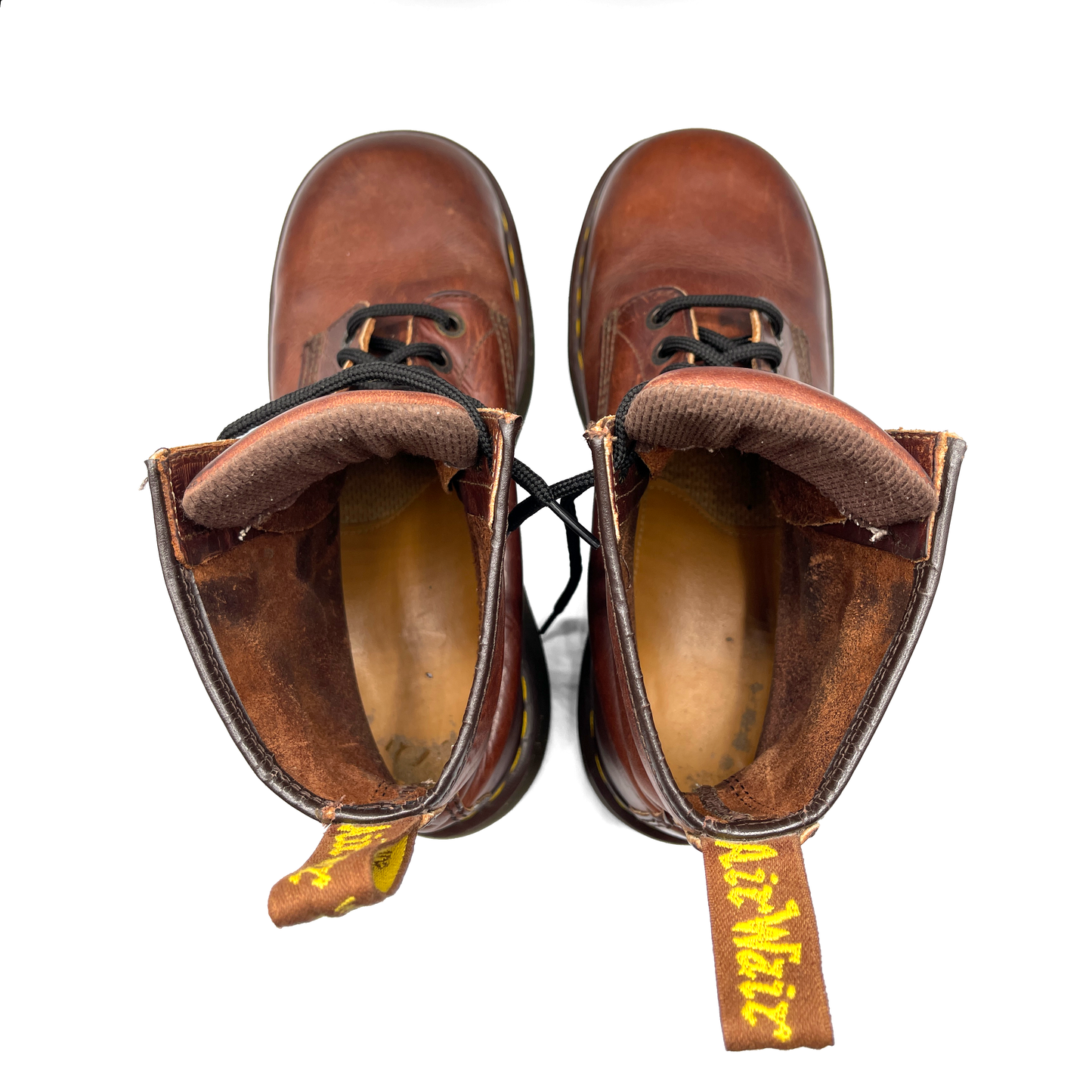 Dr. Martens Vintage Men's Brown Leather Boots, 8 UK
