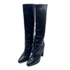 Marni Women's Black Leather Knee High Boots, 3.5 UK