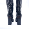Marni Women's Black Leather Knee High Boots, 3.5 UK