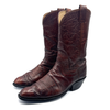 Olathe Men's Leather Burgundy Cowboy Boots, 9 UK