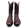 Olathe Men's Leather Burgundy Cowboy Boots, 9 UK