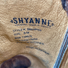 Shyanne Women's Brown Leather Cowboy Boots, 4 UK