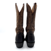 Shyanne Women's Brown Leather Cowboy Boots, 4 UK