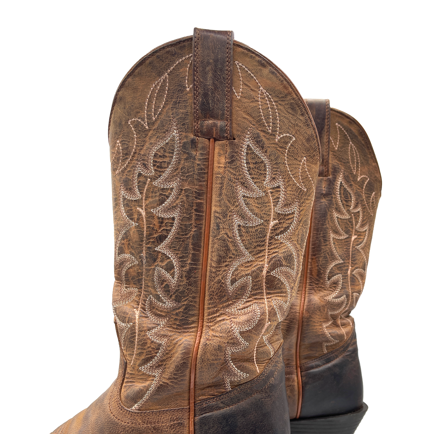 Shyanne Women's Brown Leather Cowboy Boots, 4 UK
