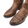 Shyanne Women's Brown Leather Cowboy Boots, 4 UK