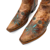 Shyanne Leather Brown Cowboy boots, 4.5 UK
