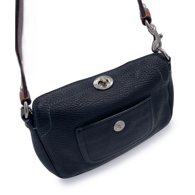 Coach Leather Black Shoulder Bag