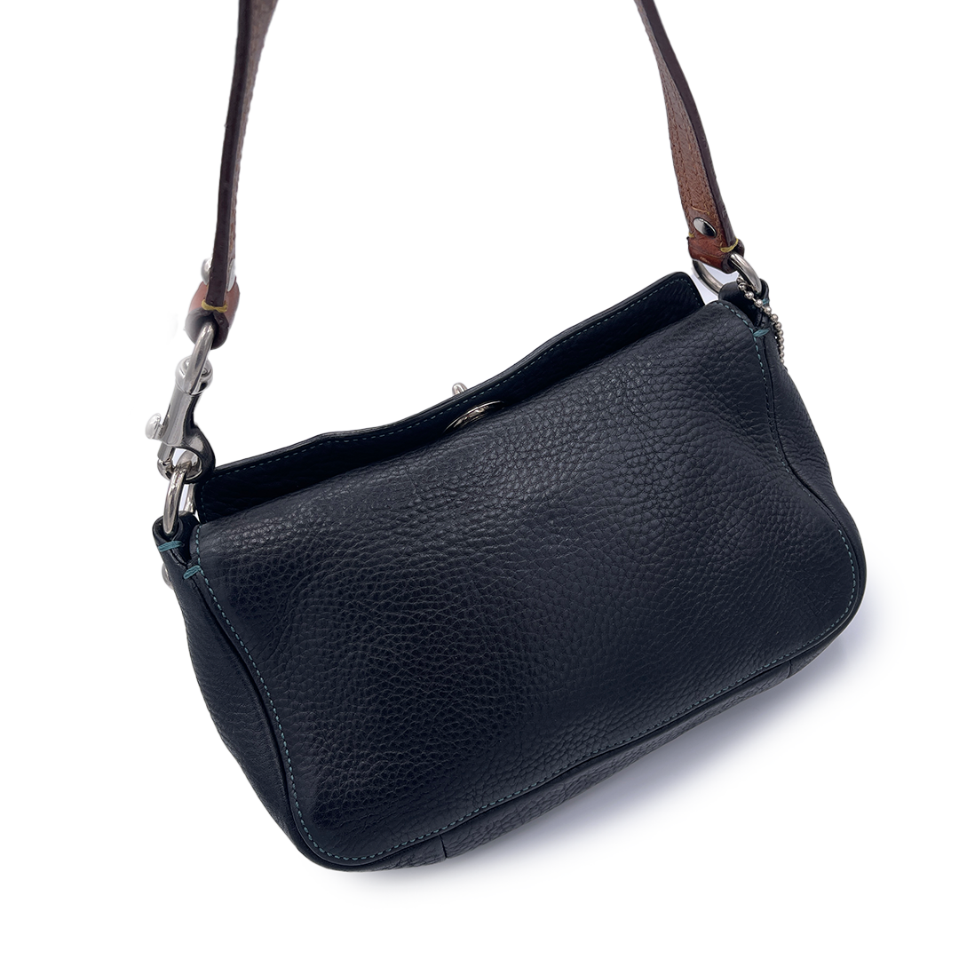 Coach Leather Black Shoulder Bag