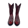 Dan Post Women's Burgundy Leather Cowboy Boots, 7.5 UK
