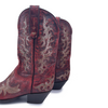 Dan Post Women's Burgundy Leather Cowboy Boots, 7.5 UK