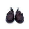Salvatore Ferragamo Men's Burgundy Leather Loafers, 7.5 UK