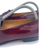 Salvatore Ferragamo Men's Burgundy Leather Loafers, 7.5 UK