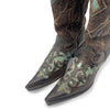 Stetson Vintage Women's Brown Leather Cowboy Boots, 4.5 UK