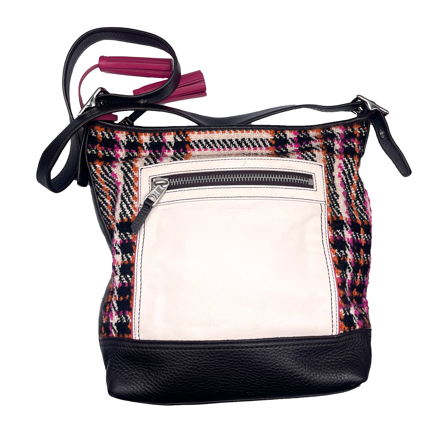 Coach Wool Cross Body Bag