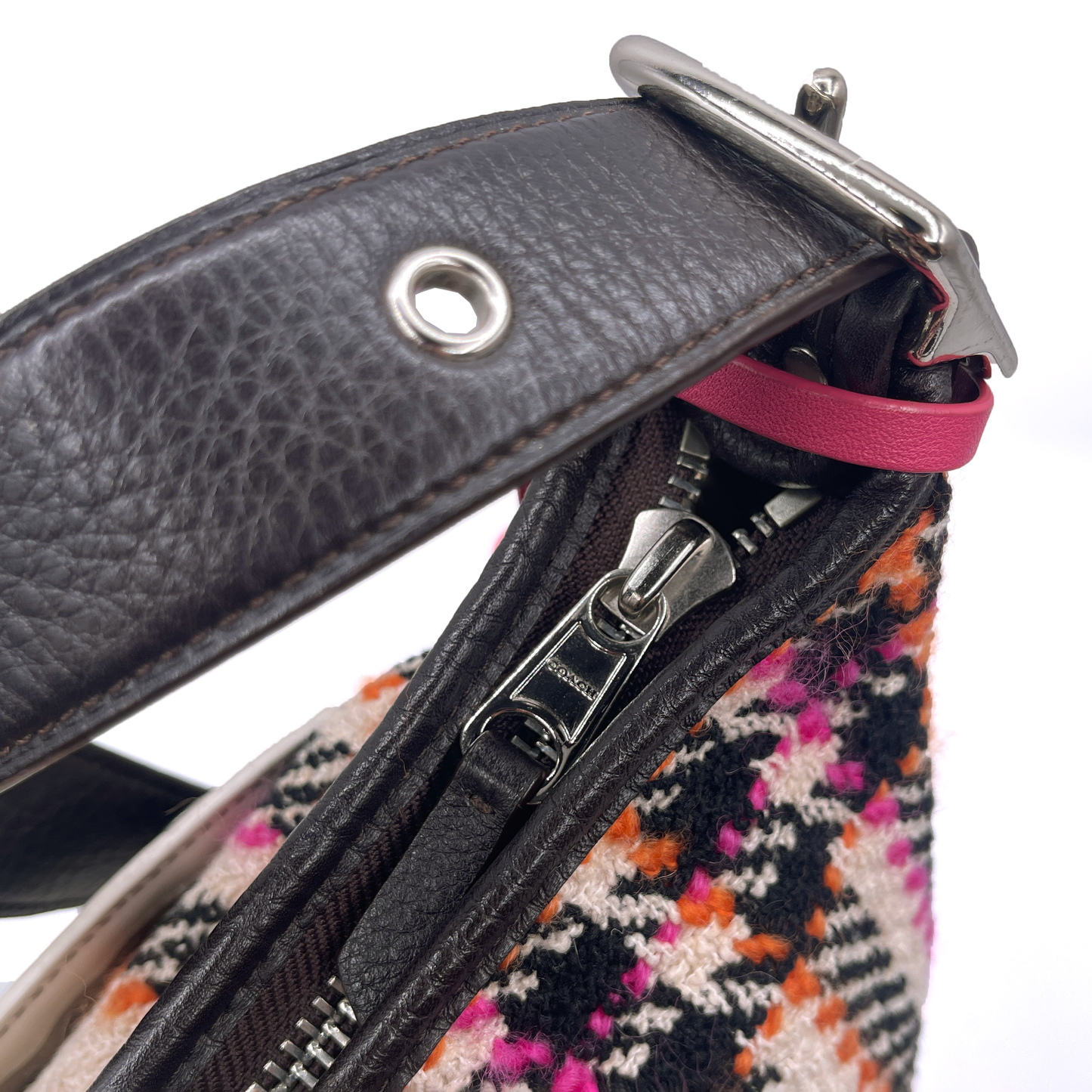 Coach Wool Cross Body Bag
