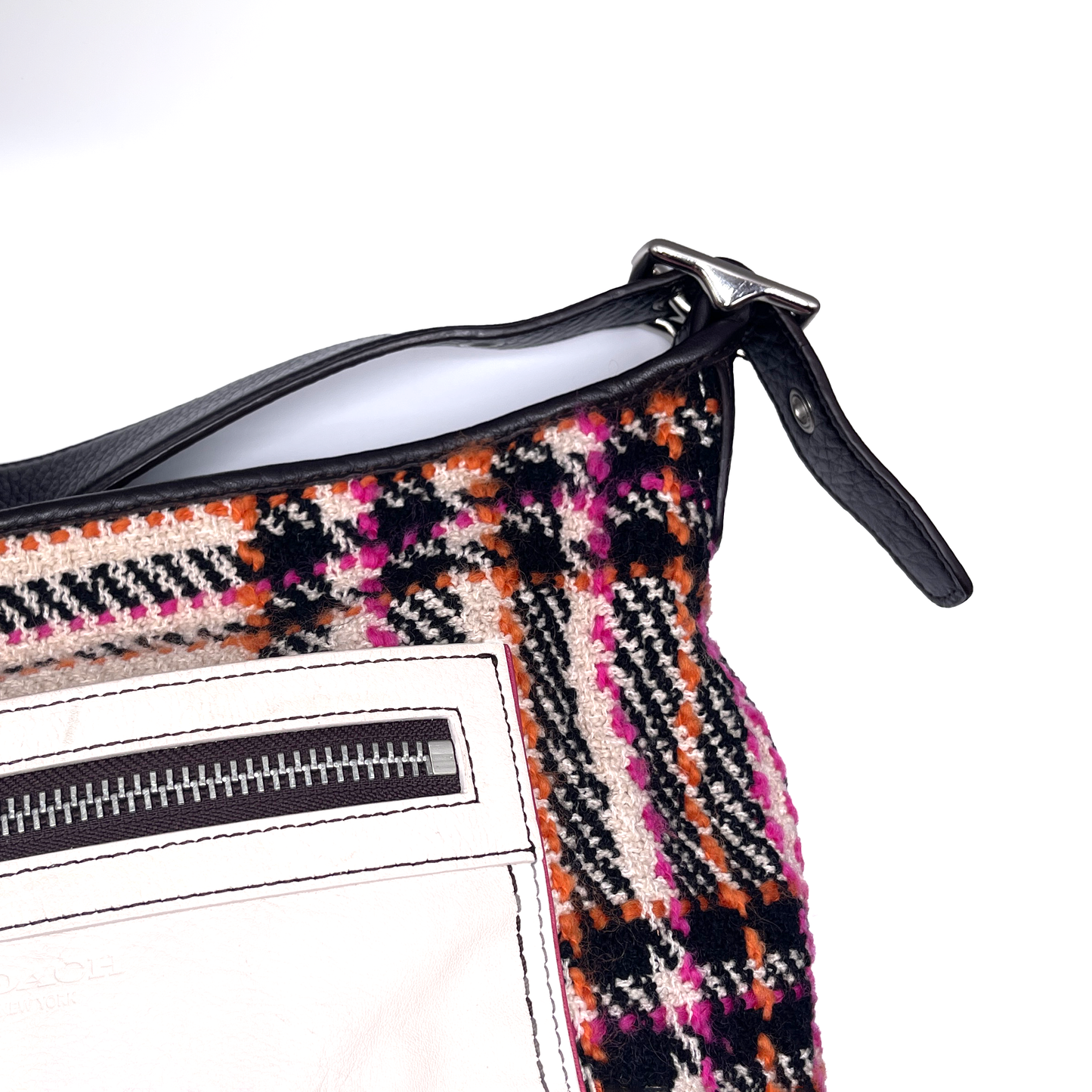 Coach Wool Cross Body Bag