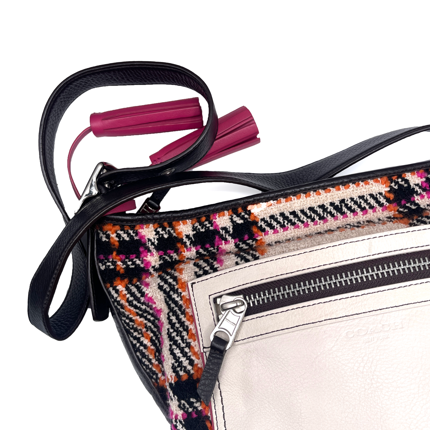 Coach Wool Cross Body Bag